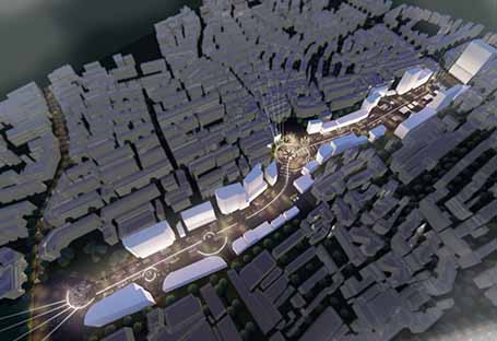 安庆市人民路步行街